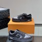 Replica Louis Vuitton X Nike Cowhide spliced sneakers