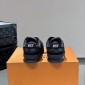 Replica Louis Vuitton X Nike Cowhide spliced sneakers