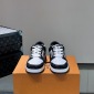 Replica Louis Vuitton X Nike Cowhide spliced sneakers