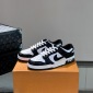 Replica Louis Vuitton X Nike Cowhide spliced sneakers