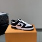 Replica Louis Vuitton X Nike Cowhide spliced sneakers