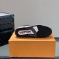 Replica Louis Vuitton X Nike Cowhide spliced sneakers