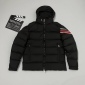 Replica Moncler Baudinet Zip-Up Down Jacket in Blue for Men | Lyst Canada