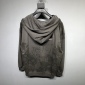 Replica Balenciaga Grey Gaffer Mud Hoodie