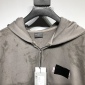 Replica Balenciaga Grey Gaffer Mud Hoodie