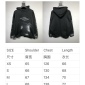 Replica Balenciaga | 3B Stencil hoodie black with spots