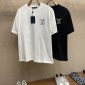 Replica Louis Vuitton - Embossed LV T-shirt White Optique. Size L0