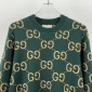 Replica GG wool jacquard jumper in Green Ready-to-wear | GUCCI® SI