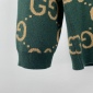 Replica GG wool jacquard jumper in Green Ready-to-wear | GUCCI® SI