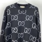 Replica GUCCI - Monogram-pattern ribbed-trim wool-blend knitted jumper | Selfridges.com