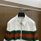 Replica Gg print cotton jacket - Gucci - Men - White/Multi - 52 IT