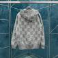 Replica Reversible sweatshirt w/ Web details GUCCI Grigio | Grifo-210