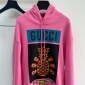 Replica Gucci Pineapple Pullover Hoodie Light Pink/Multi Men's - SS22 - US