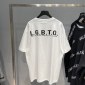 Replica Balenciaga T-Shirt LGBTQ Boxy in White