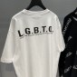 Replica Balenciaga T-Shirt LGBTQ Boxy in White