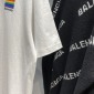 Replica Balenciaga T-Shirt LGBTQ Boxy in White