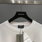 Replica Balenciaga T-Shirt Printed in White