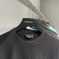 Replica Balenciaga T-Shirt Printed in Black