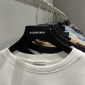 Replica Balenciaga T-Shirt Bonjour in White