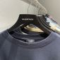 Replica Balenciaga T-Shirt Bonjour in Black