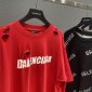 Replica Balenciaga T-Shirt Destroyed Flatground