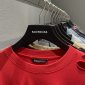 Replica Balenciaga T-Shirt Destroyed Flatground