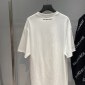 Replica Balenciaga T-Shirt Printed in White