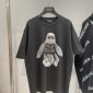 Replica Balenciaga T-Shirt Printed in Black