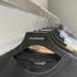 Replica Balenciaga T-Shirt Printed in Black