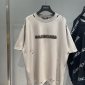 Replica Balenciaga T-Shirt Blurry Small Fit