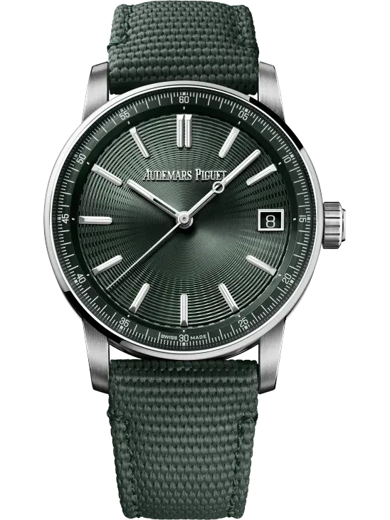 Audemars Piguet CODE 11.59 緑色 織りバンド - 画像 (3)