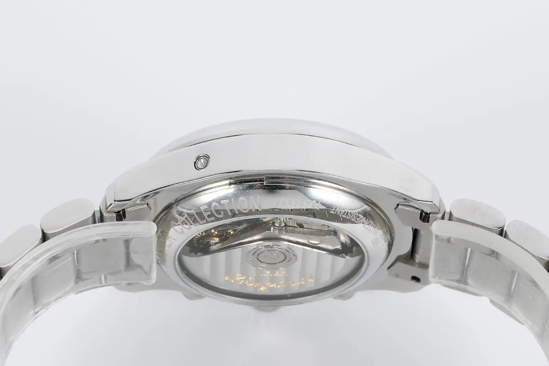 Longines Master Collection Moonphase Eight Hand V4 Edition Silver Stainless Steel with Blue Dial - Image 7