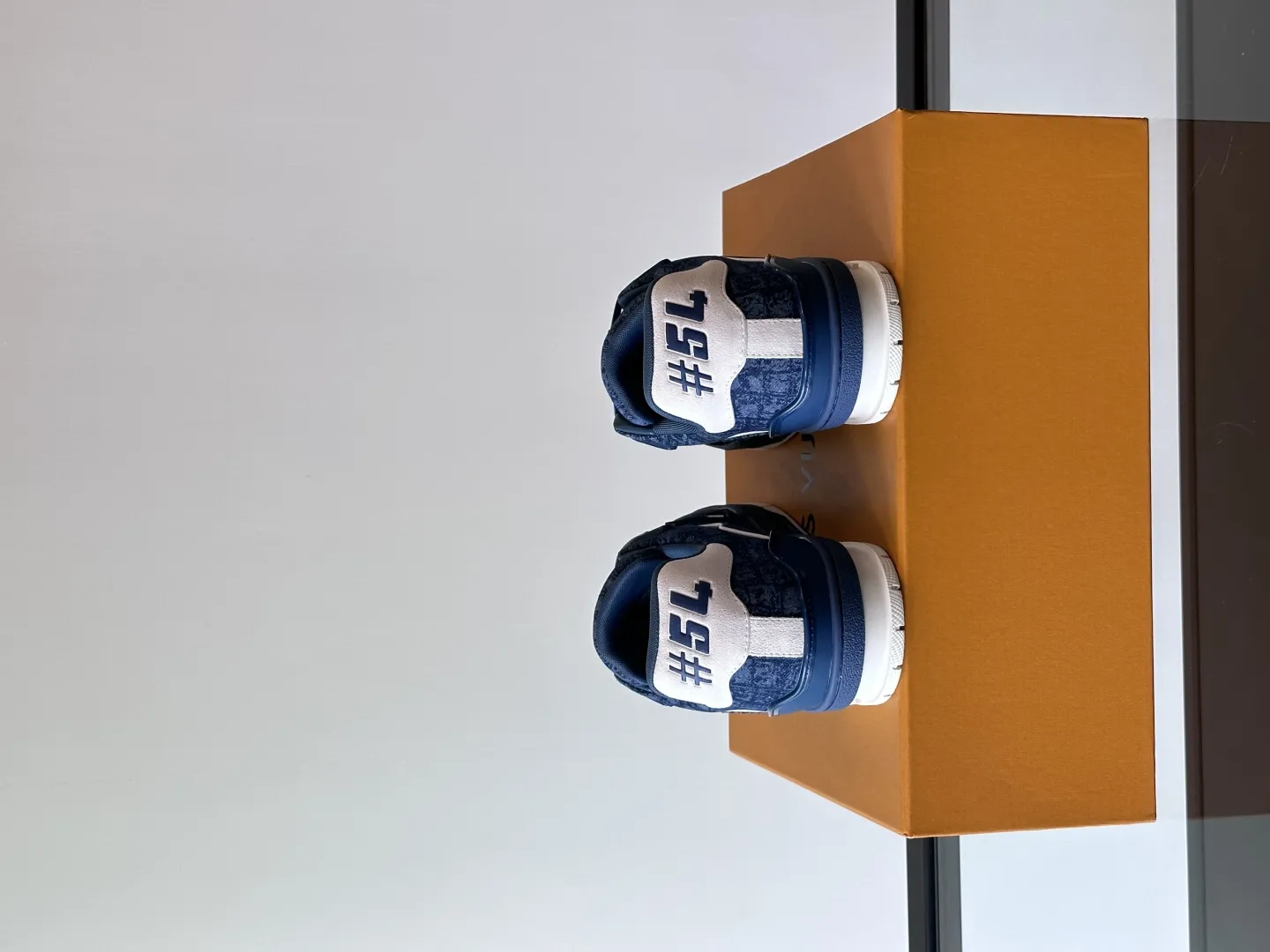 Louis Vuitton LV Trainer Low Men's Sneakers - Blue/White, Designed by Virgil Abloh, Size 38-45 - Image 6