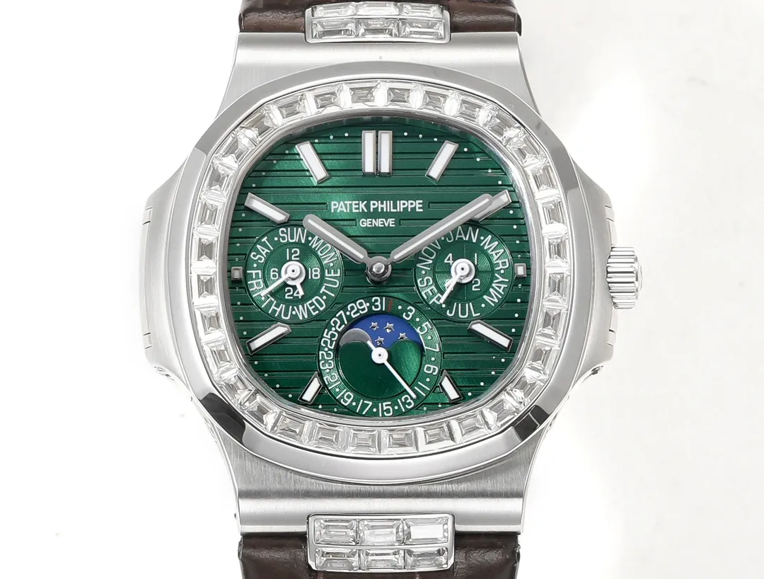 Patek Philippe Green Nautilus Watch - Image 3