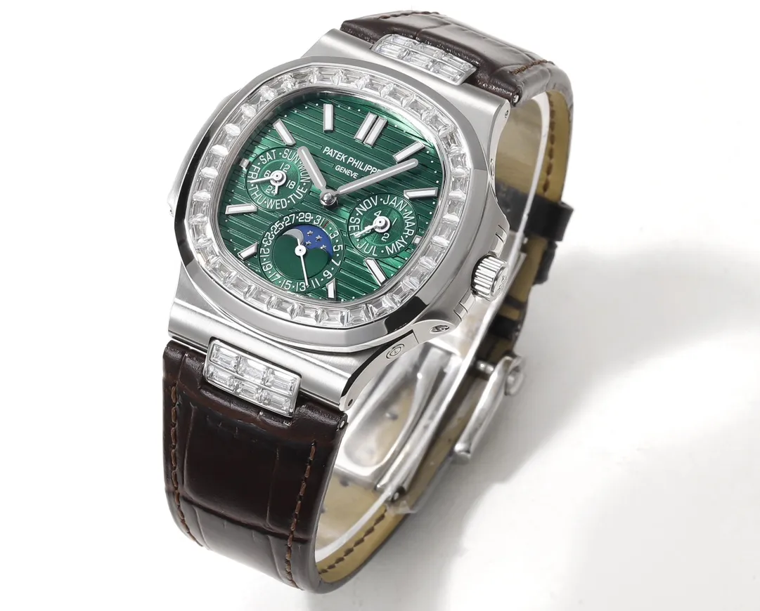Patek Philippe Green Nautilus Watch - Image 4