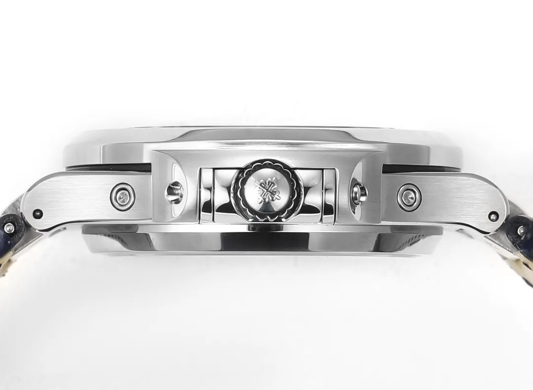 Patek Philippe Nautilus Blue Strap Watch - Image 7