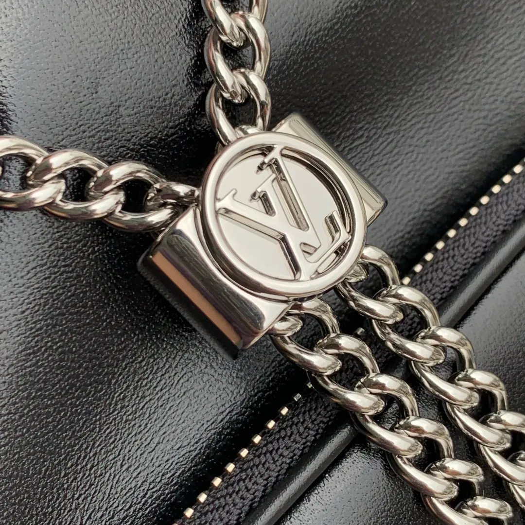 Louis Vuitton LV Vibe ブラック バケットバッグ - 画像 (6)