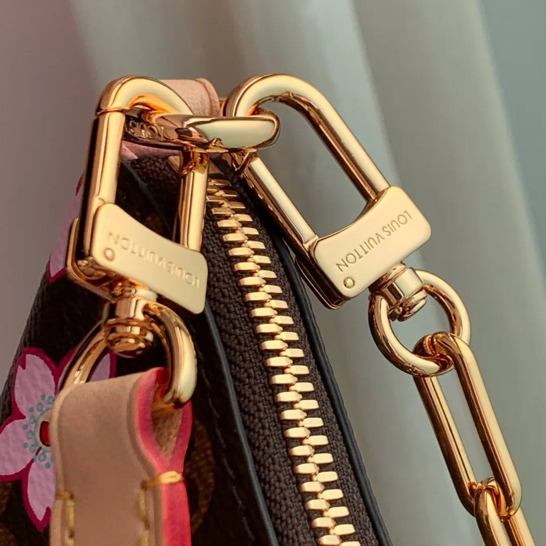 ルイヴィトン ブルゴーニュ ピンク 花柄バッグ - 画像 (7)