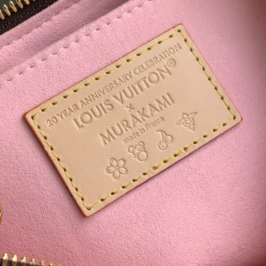 ルイヴィトン ブルゴーニュ ピンク 花柄バッグ - 画像 (9)