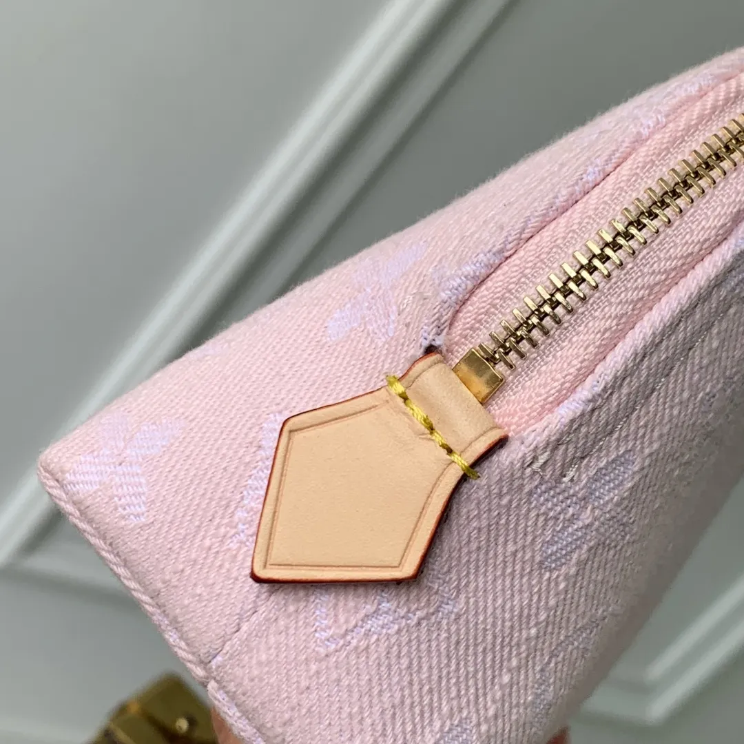 Louis Vuitton ピンク Monogram Denim 化粧ポーチ - 画像 (8)