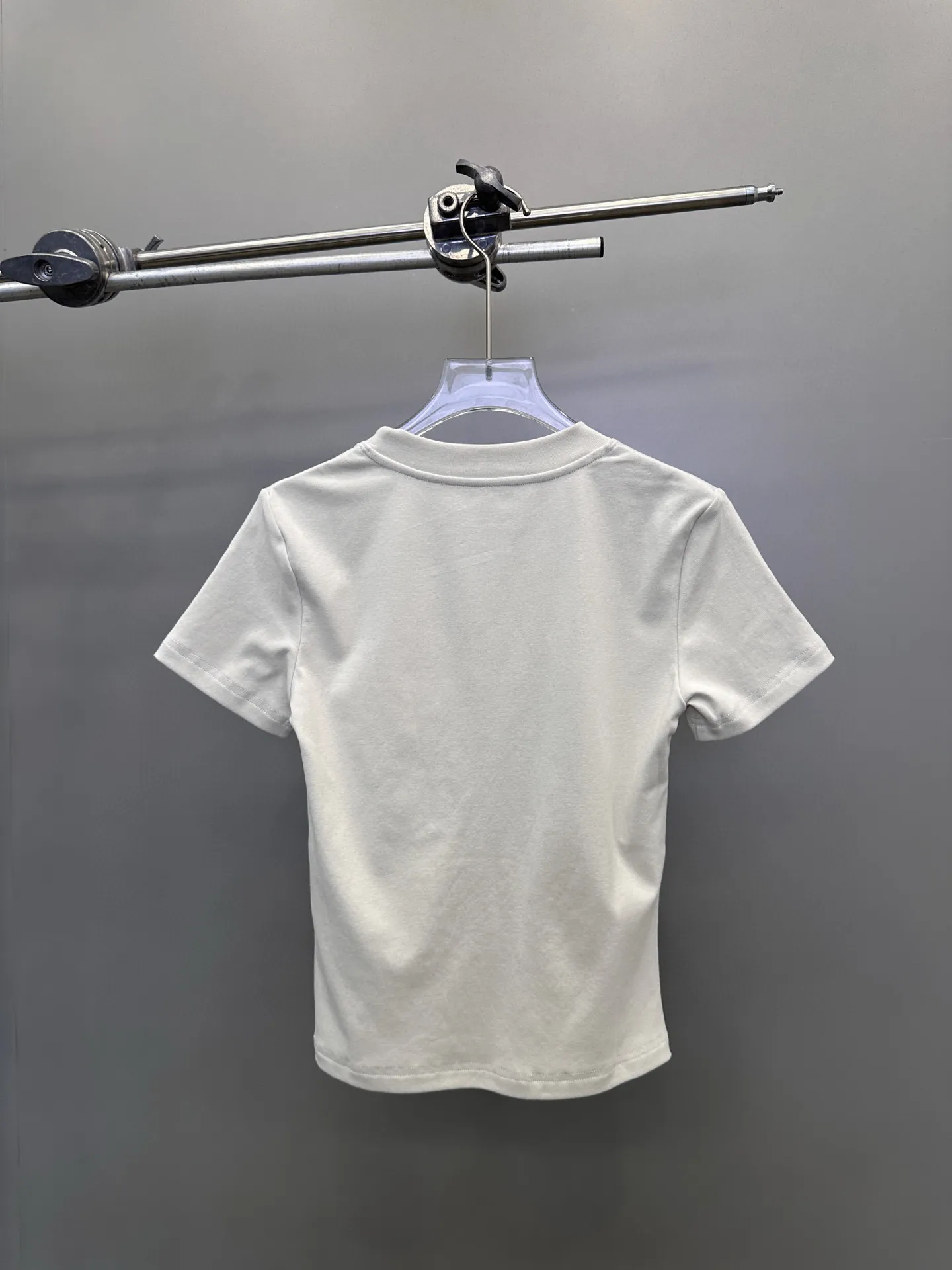 パリ新作半袖Tシャツ白プリント半袖Tシャツ - 画像 (9)