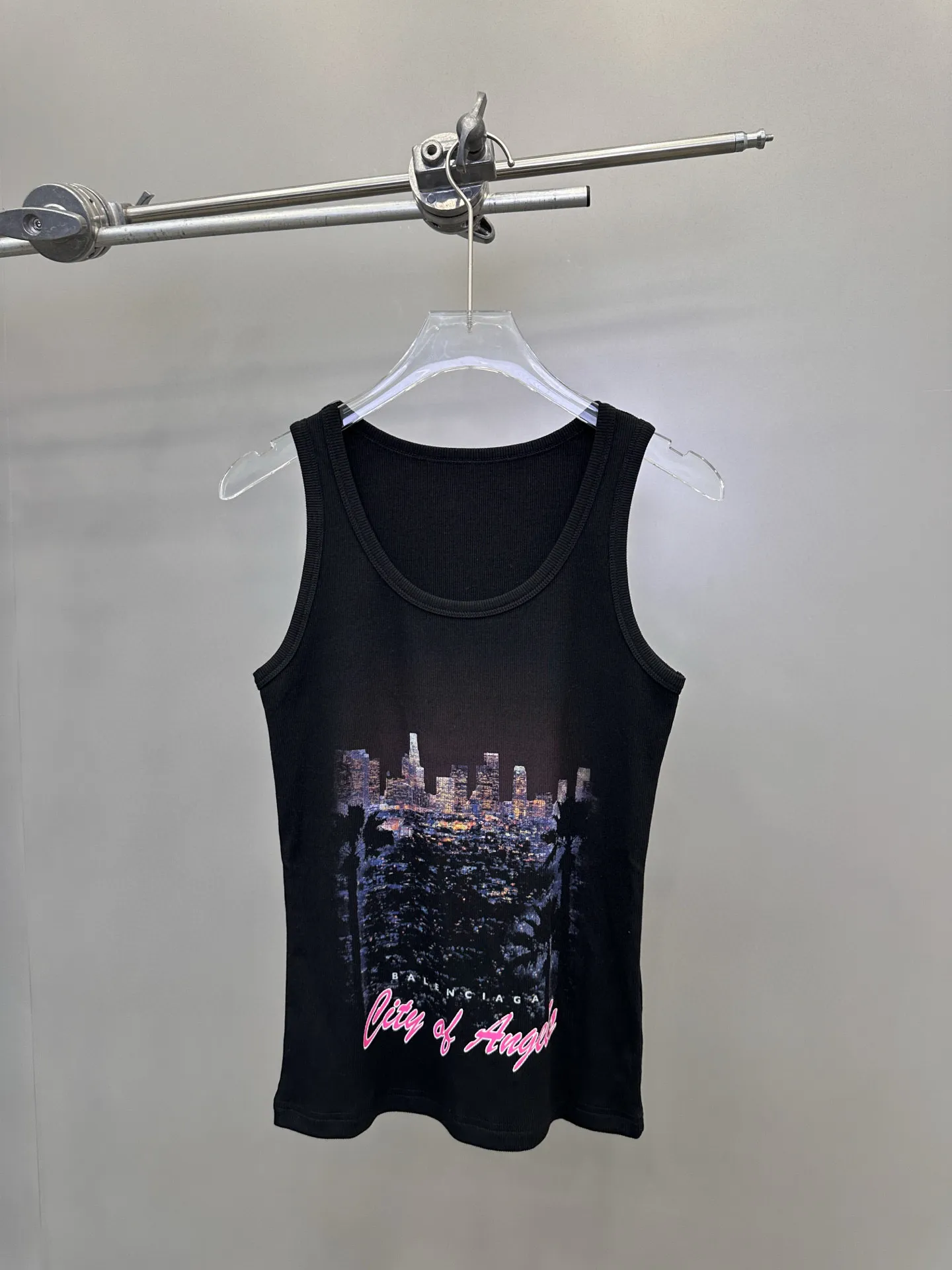 パリ新作黒ベストシティプリントSMLサイズ - 画像 (8)