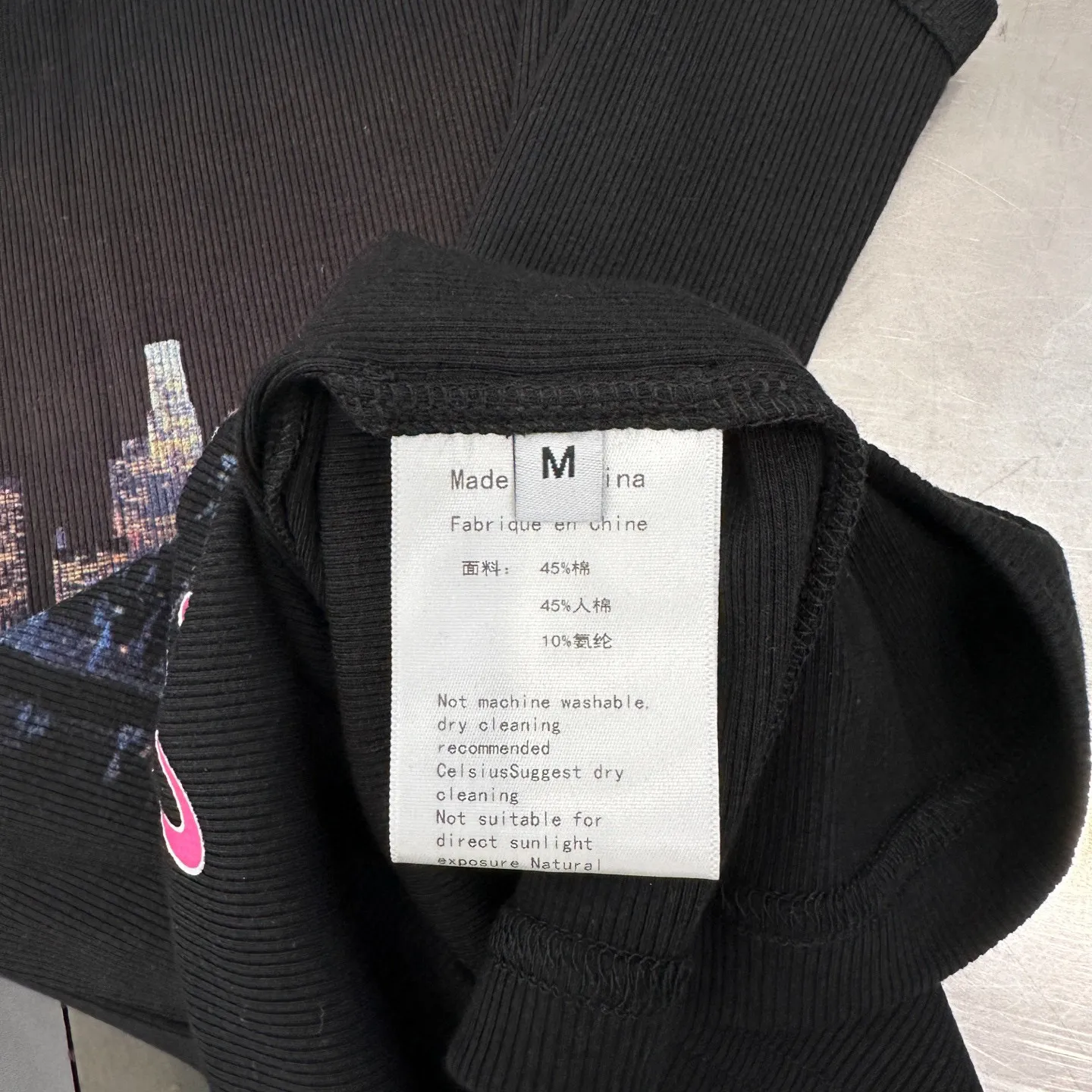 パリ新作黒ベストシティプリントSMLサイズ - 画像 (10)