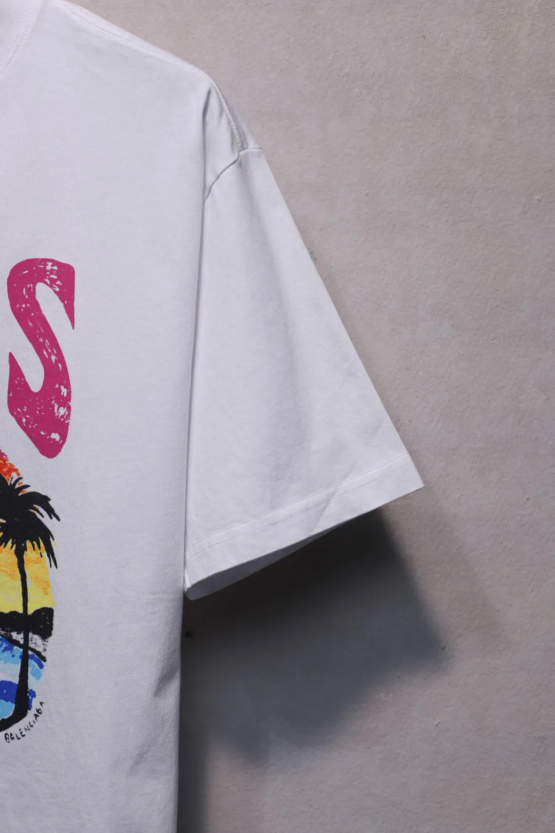 BALENCIAGA新作白プリント半袖Tシャツ - 画像 (8)