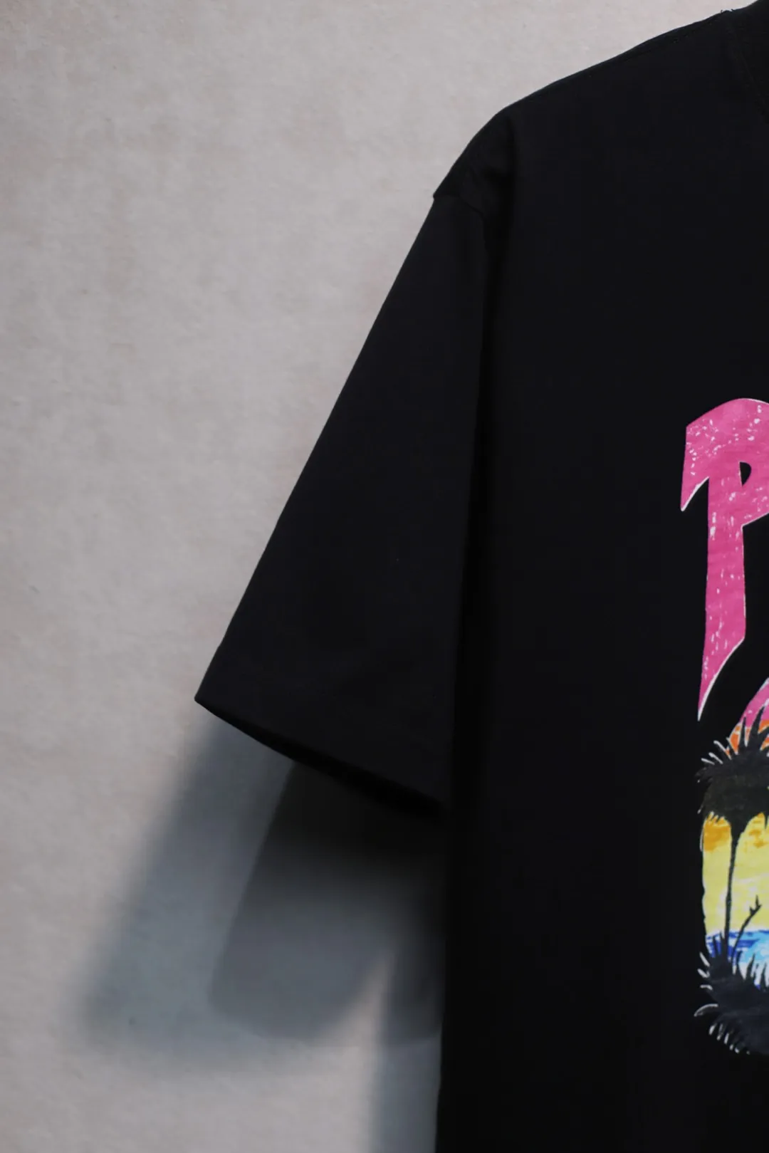 BALENCIAGA新作黒プリント半袖Tシャツ - 画像 (6)