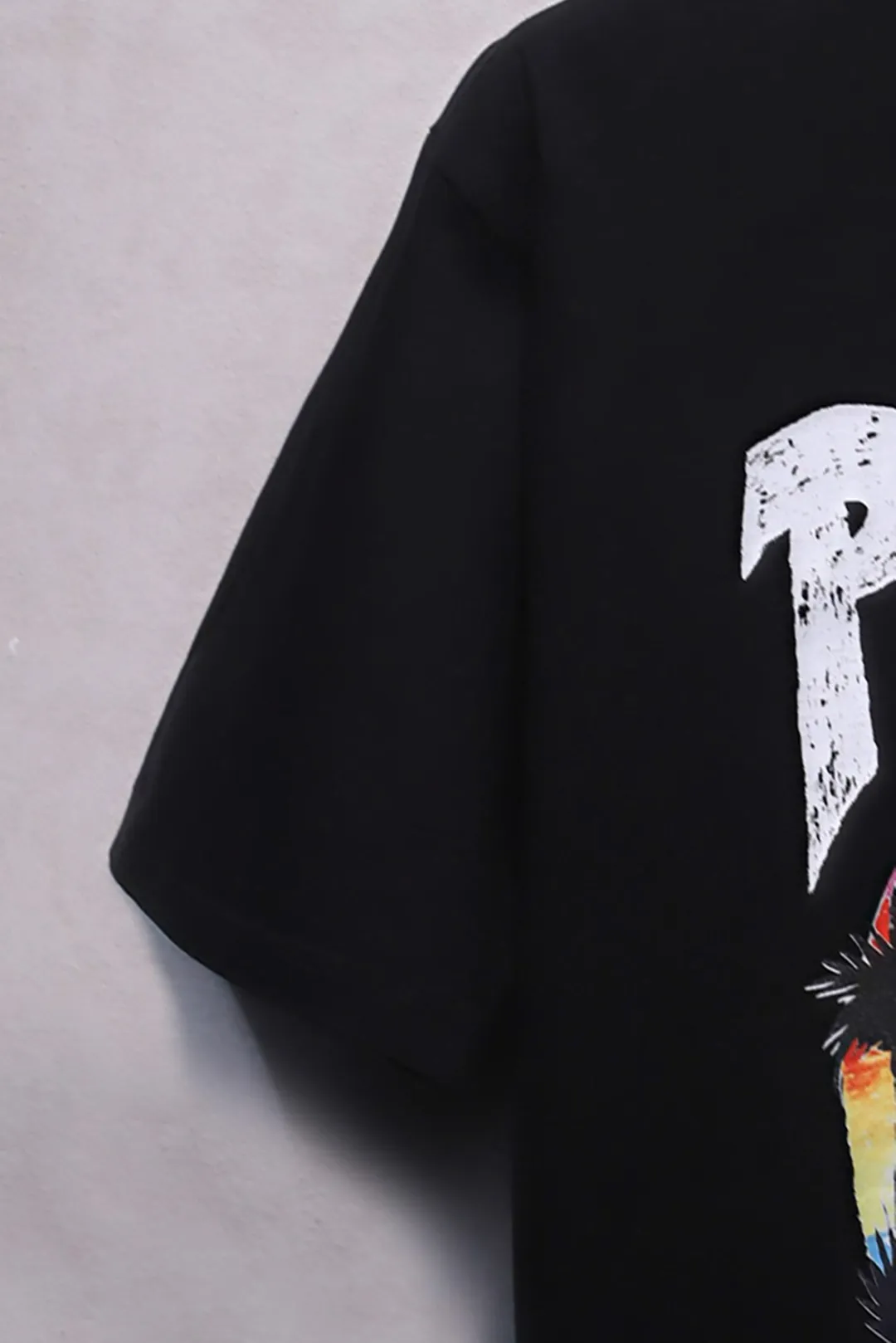 BALENCIAGA新作黒プリント半袖Tシャツ - 画像 (6)