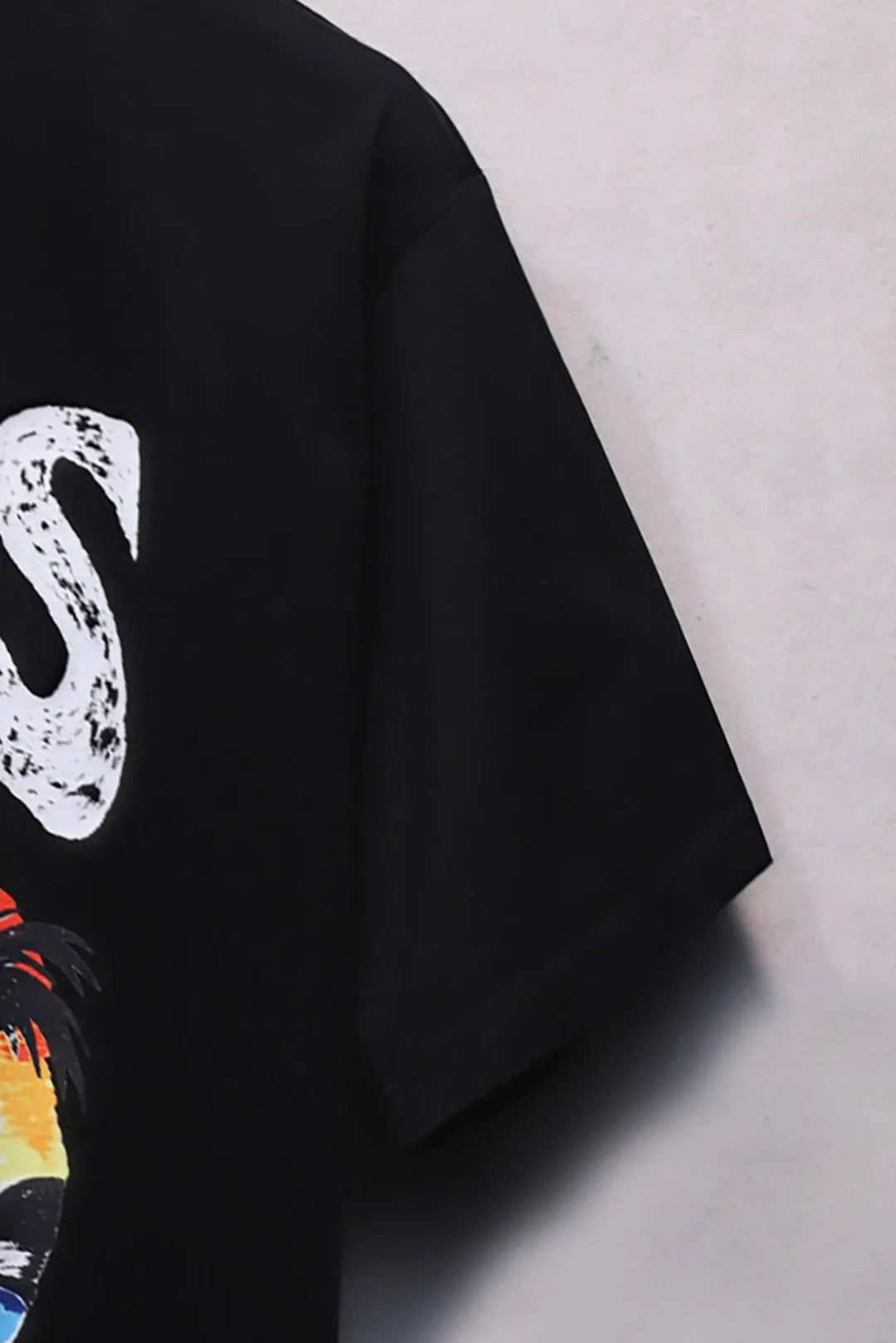 BALENCIAGA新作黒プリント半袖Tシャツ - 画像 (8)