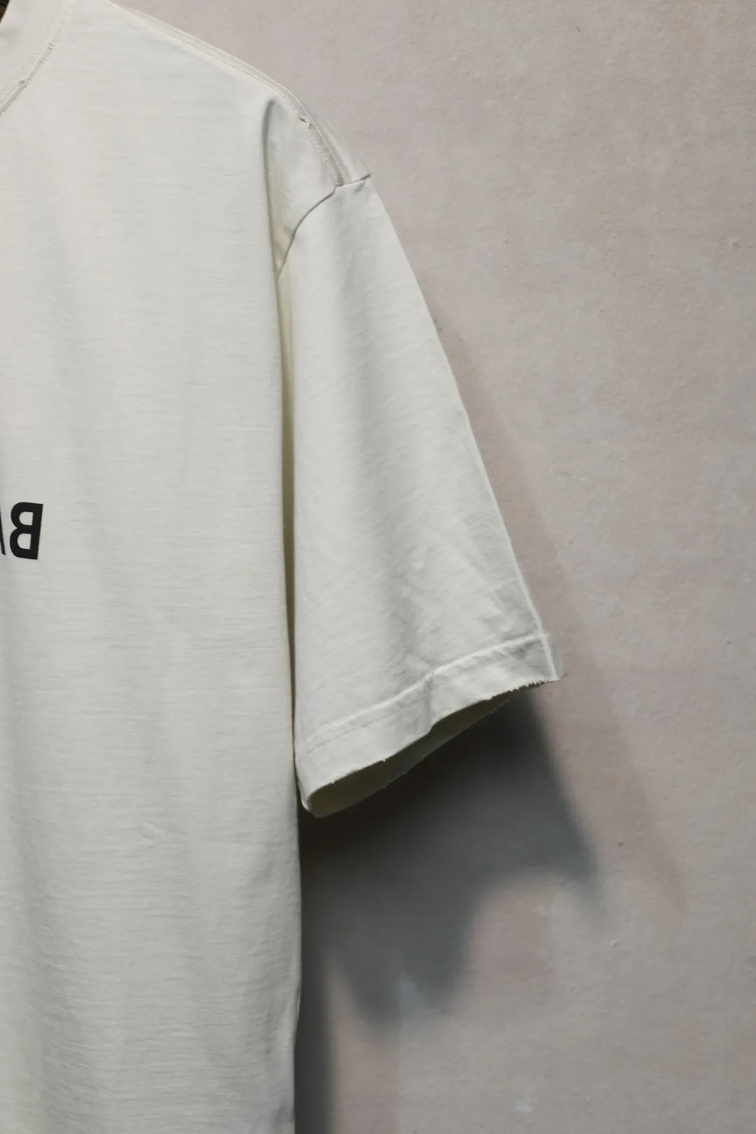 BALENCIAGA ホワイト ミラーロゴTシャツ - 画像 (8)