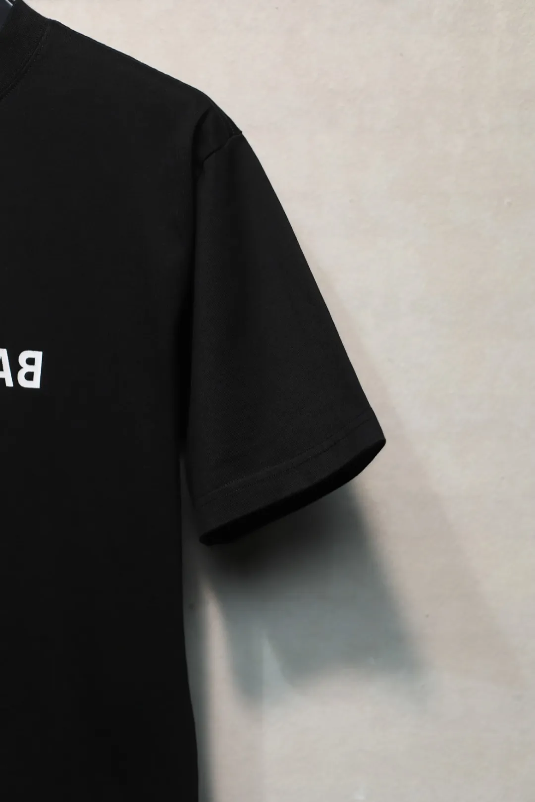 BALENCIAGA黒半袖Tシャツ新作アルファベット - 画像 (5)