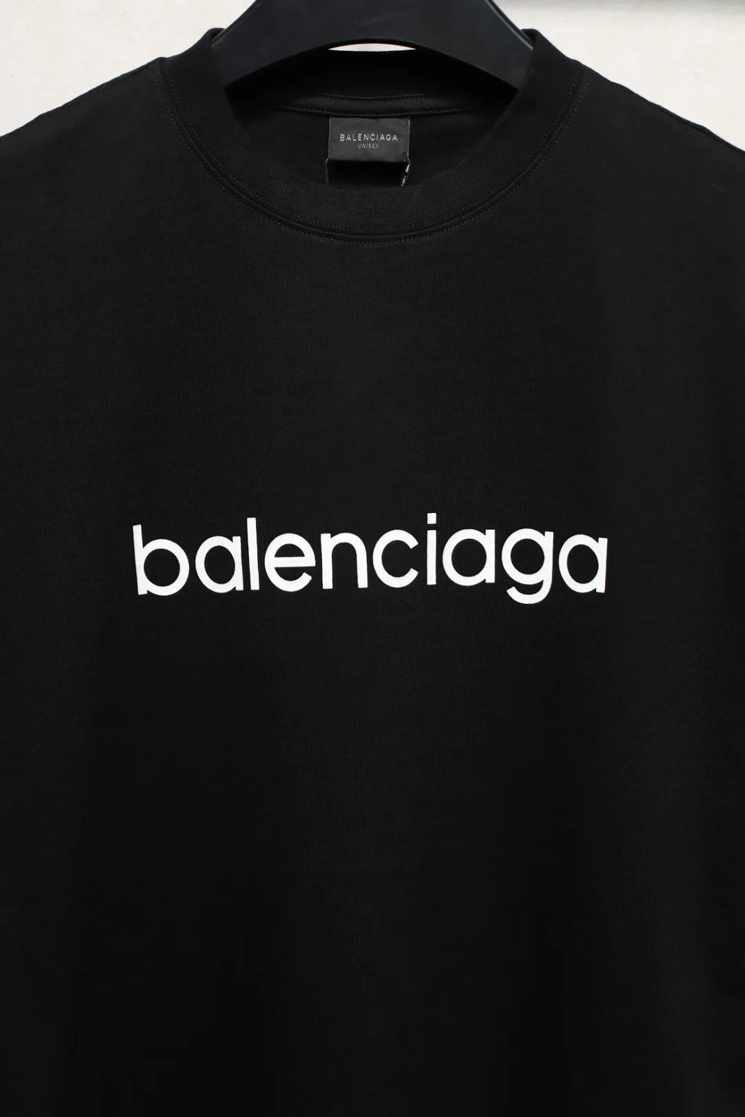 BALENCIAGA黒プリント半袖Tシャツ新作 - 画像 (9)